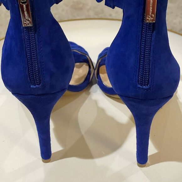 Jessica Simpson Sandals with Heels- Royal Blue- New! - Picture 6 of 14